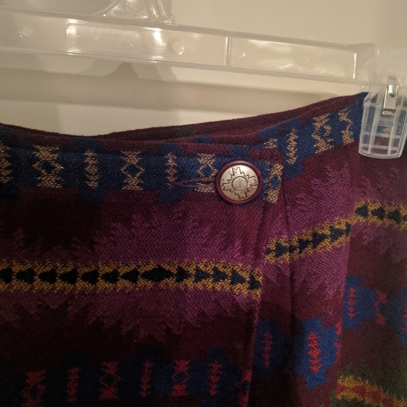 VINTAGE PENDLETON FLANNEL SKIRT SIZE 12 - Picture 3 of 5